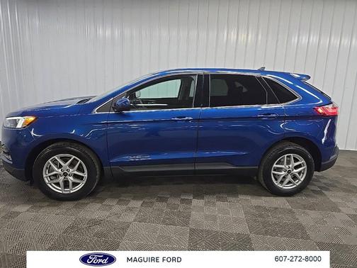 Blue Metallic 2024 Ford Edge SEL