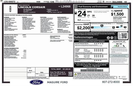 2025 Lincoln Corsair Premiere