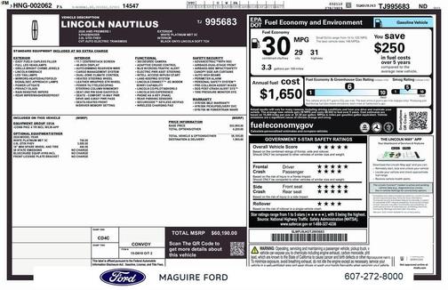 2026 Lincoln Nautilus Premiere