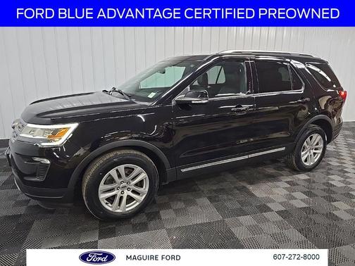 Black 2018 Ford Explorer XLT