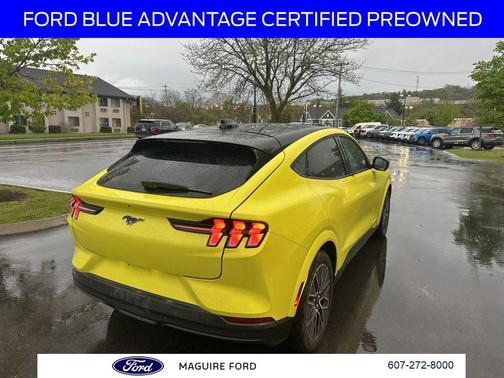 Yellow 2025 Ford Mustang Mach-E Premium