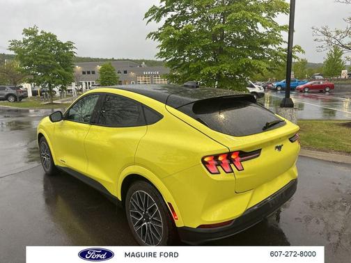 Yellow 2025 Ford Mustang Mach-E Premium