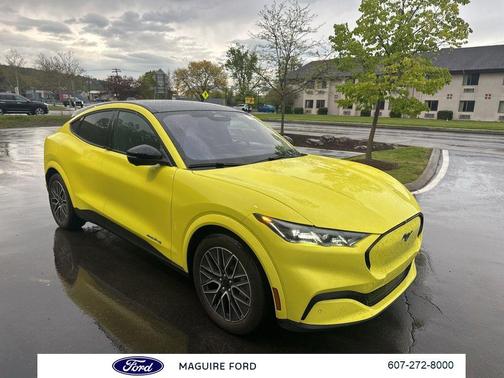 Yellow 2025 Ford Mustang Mach-E Premium