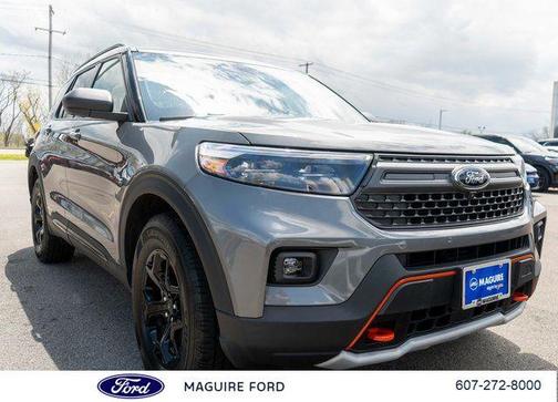 Gray Metallic 2023 Ford Explorer Timberline