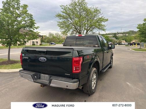 Green 2015 Ford F-150 Lariat