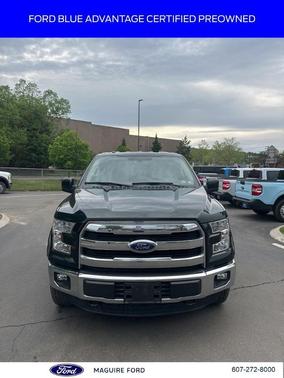 Green 2015 Ford F-150 Lariat