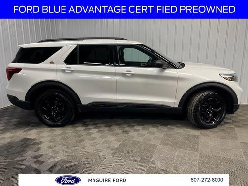 White Metallic 2023 Ford Explorer Timberline