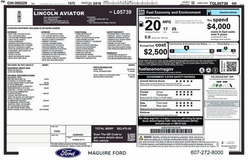2026 Lincoln Aviator Reserve AWD