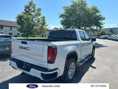 White Frost Tri-Coat 2021 GMC Sierra 1500 Denali