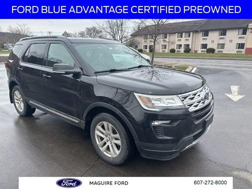 Black 2019 Ford Explorer XLT