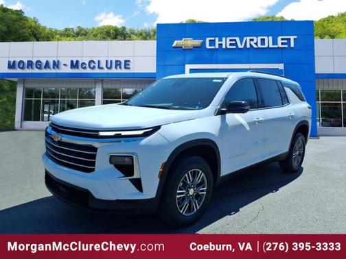 Summit White 2026 Chevrolet Traverse LT