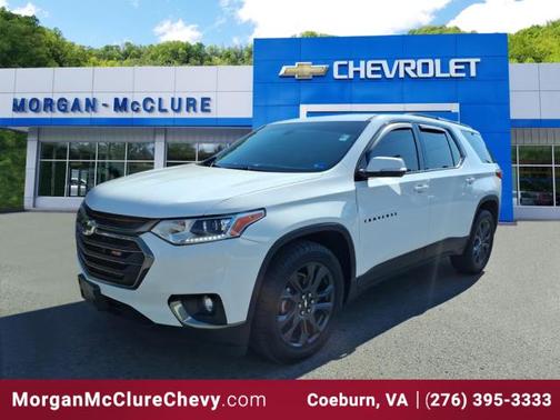 Summit White 2019 Chevrolet Traverse RS
