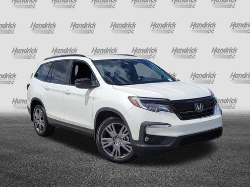 Platinum White Pearl 2022 Honda Pilot AWD Sport