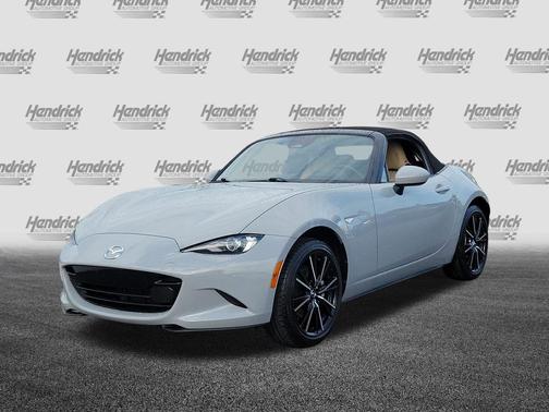Aero Gray Metallic 2025 Mazda MX-5 Miata Grand Touring