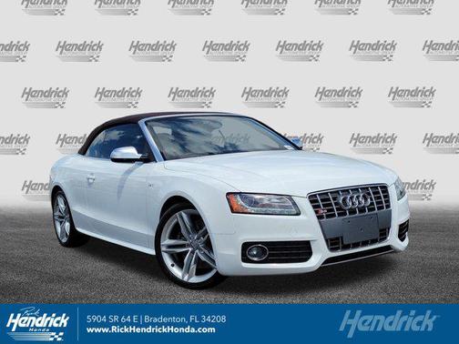 IBIS WHITE/BLACK ROOF [WHITE] 2011 Audi S5 3.0 Premium Plus