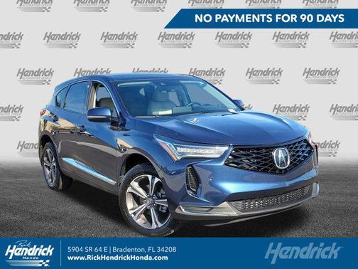 Canyon River Blue Metallic 2025 Acura RDX Technology Package