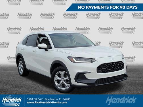 Platinum White Pearl 2023 Honda HR-V LX
