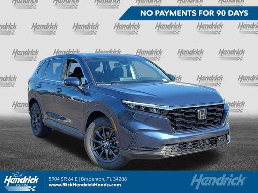 Canyon River Blue Metallic 2026 Honda CR-V EX-L AWD