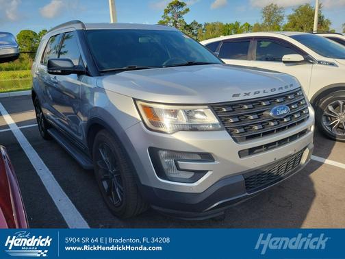 Magnetic Metallic 2017 Ford Explorer XLT