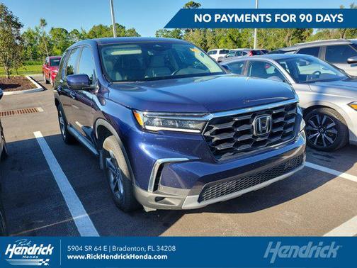 Obsidian Blue Pearl 2025 Honda Pilot EX-L