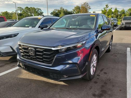 Canyon River Blue Metallic 2024 Honda CR-V EX-L