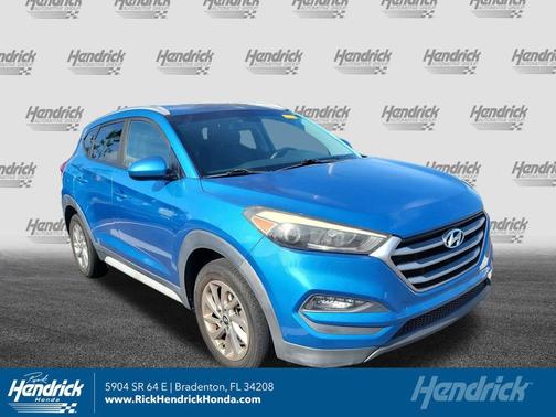 Caribbean Blue 2018 Hyundai TUCSON SEL
