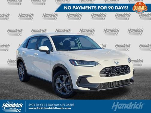 Platinum White Pearl 2026 Honda HR-V LX