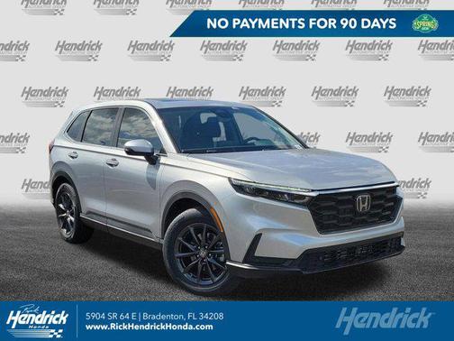 Solar Silver Metallic 2026 Honda CR-V EX-L 2WD