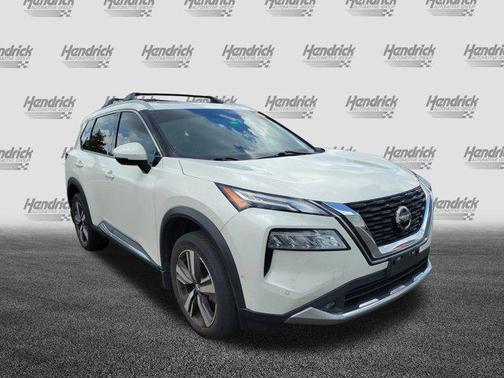 Pearl White Tricoat 2021 Nissan Rogue Platinum