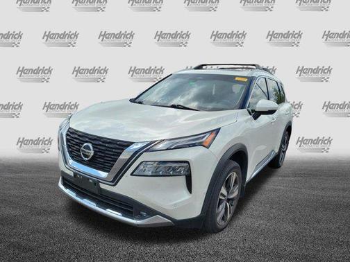 Pearl White Tricoat 2021 Nissan Rogue Platinum