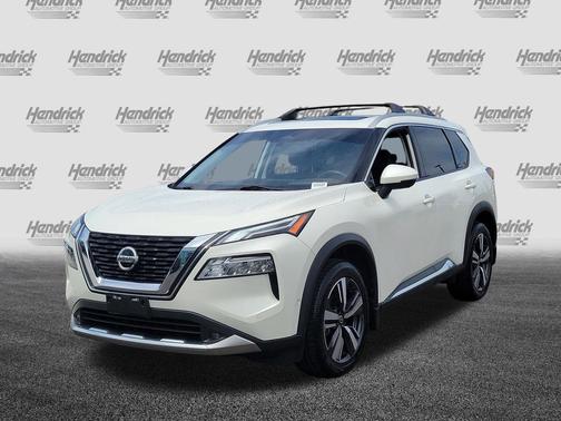 Pearl White Tricoat 2021 Nissan Rogue Platinum
