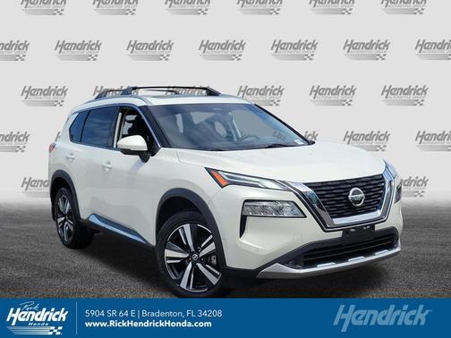 Pearl White Tricoat 2021 Nissan Rogue Platinum