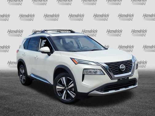 Pearl White Tricoat 2021 Nissan Rogue Platinum