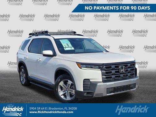 Platinum White Pearl 2026 Honda Pilot EX-L