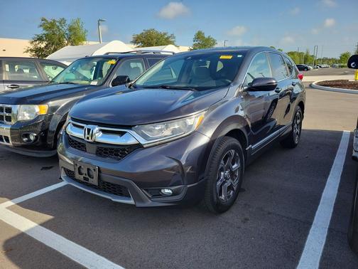 Gunmetal Metallic 2019 Honda CR-V EX