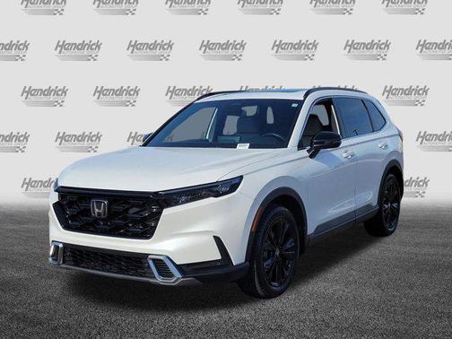 Platinum White Pearl 2024 Honda CR-V Hybrid Sport Touring AWD
