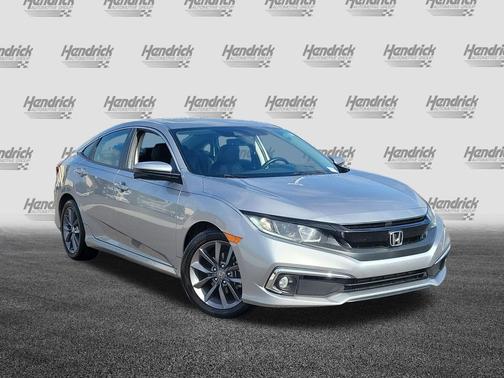 Lunar Silver Metallic 2019 Honda Civic EX-L