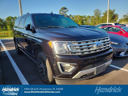 AGATE BLACK METALLIC 2019 Ford Expedition Max Limited