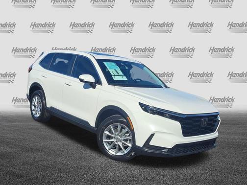 Platinum White Pearl 2026 Honda CR-V EX AWD