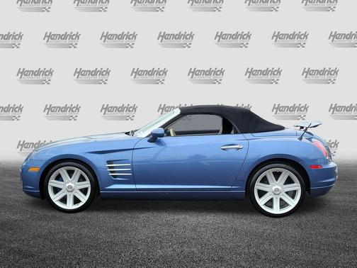 Aero Blue Pearlcoat/Black Cloth Top 2005 Chrysler Crossfire Base