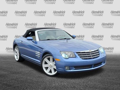 Aero Blue Pearlcoat/Black Cloth Top 2005 Chrysler Crossfire Base