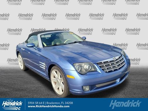 Aero Blue Pearlcoat/Black Cloth Top 2005 Chrysler Crossfire Base