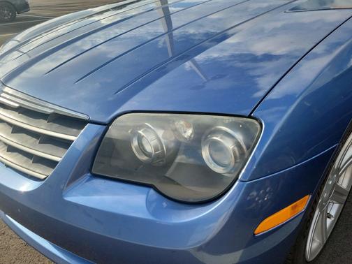 Aero Blue Pearlcoat/Black Cloth Top 2005 Chrysler Crossfire Base