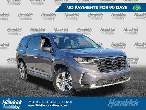 Modern Steel Metallic 2024 Honda Pilot EX-L