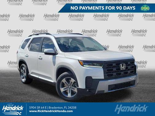 Platinum White Pearl 2026 Honda Pilot EX-L