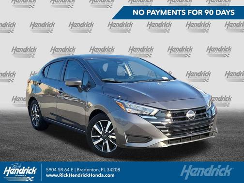 Gun Metallic 2025 Nissan Versa 1.6 SV