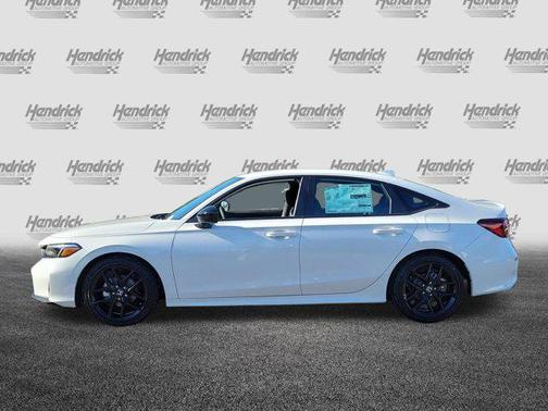 Platinum White Pearl 2026 Honda Civic Sport