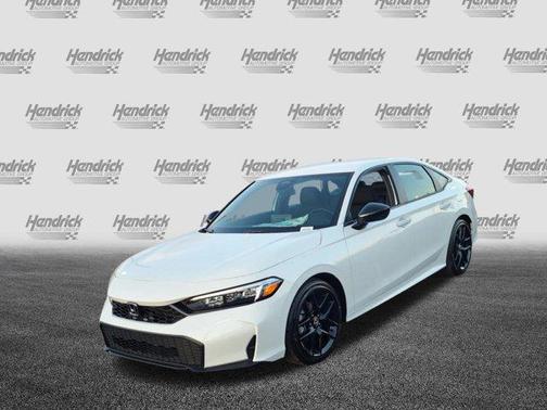 Platinum White Pearl 2026 Honda Civic Sport