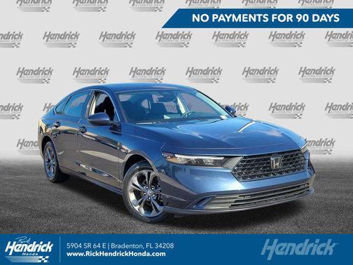 Canyon River Blue Metallic 2023 Honda Accord EX