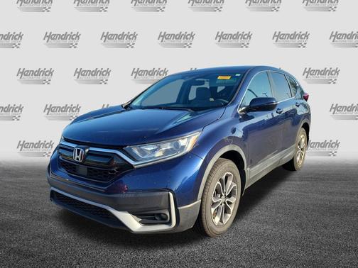 Obsidian Blue Pearl 2022 Honda CR-V AWD EX